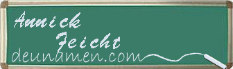 Annick Feicht Visitenkarte